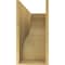 Ekena Millwork 11"W x 33"D x 22"H Classic Garner Rough Cedar Woodgrain TimberThane Corbel, Primed Tan CORUR11X33X22GARRCPR - alternate 2